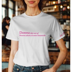 Maglietta "Definisci Donna"