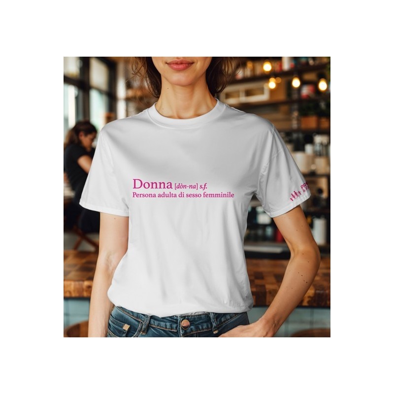 Maglietta "Definisci Donna"
