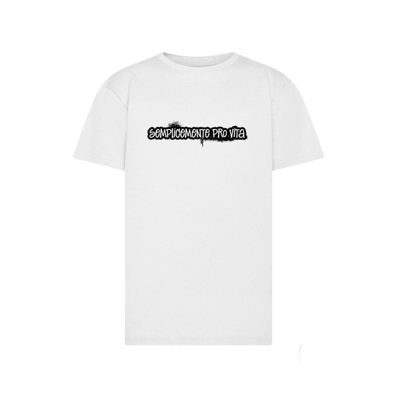 Maglietta "Semplicemente Pro Vita" - bambino