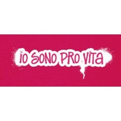 Maglietta "Io sono Pro Vita" - bambina